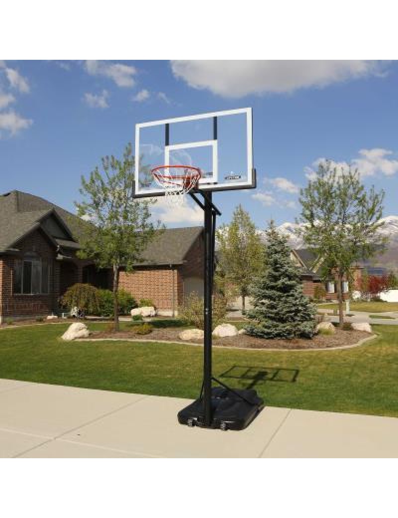 Adjustable Portable Basketball Hoop (54-Inch Polycarbonate) 233